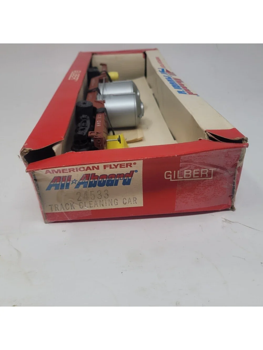 American Flyer S Gauge American Flyer Lines Track Cleaning Car Analog 24533 Box
